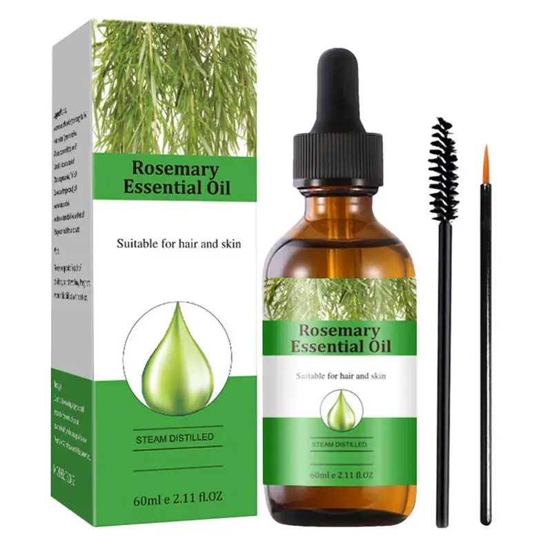 

60ml Rosemary Hair Growth Oil Rosemary Anti Hair Loss Regrowth Moisturizing Repair Anti Baldness Fast Hair Growth Serum Oil