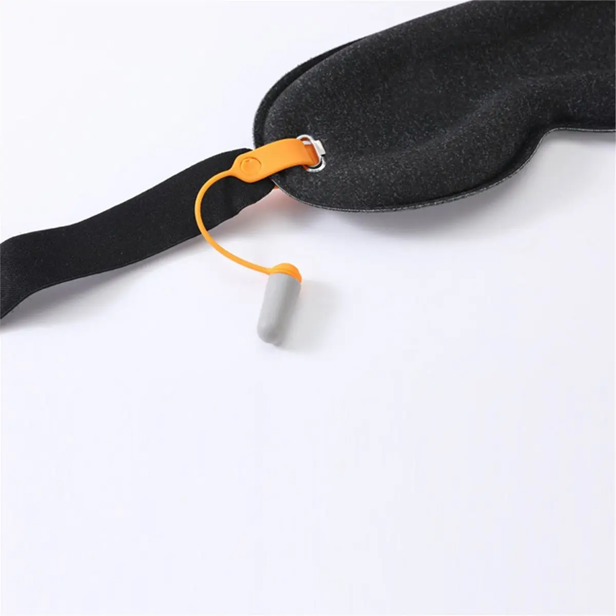 Time Saving Blackout Sleep Mask with Ear Plugs Adjustable Soft Travel Eye Mask for Airplane & Night Sleeping