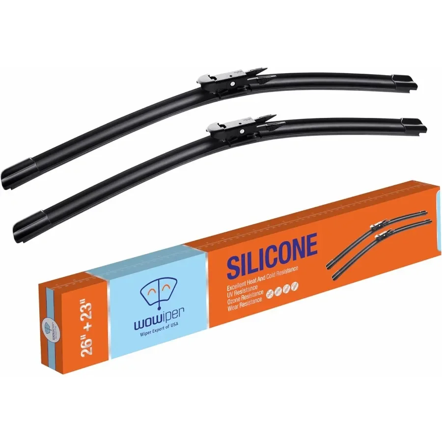 

OEM 26 23-контактная вкладка, силиконовая замена щетки стеклоочистителя для Tundra 20212007 Sequoia 20222008, улучшенный стеклоочиститель AllSeasons