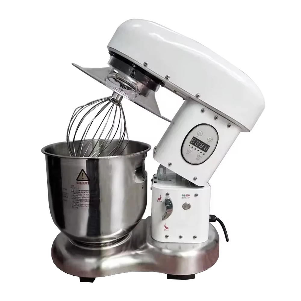 7L Planetary Mixer 500W Electric Stand Dough Blenders Cake Chef Egg Beater Machine With Stainless Steel Bowl