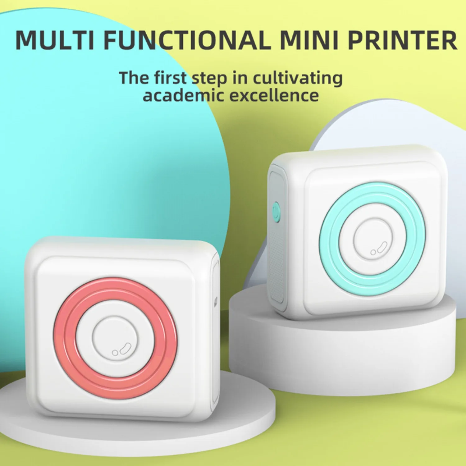 Mini Portable Wrong Question Printer Study Assistant For Junior And Senior High School Students Sorting Error Notes