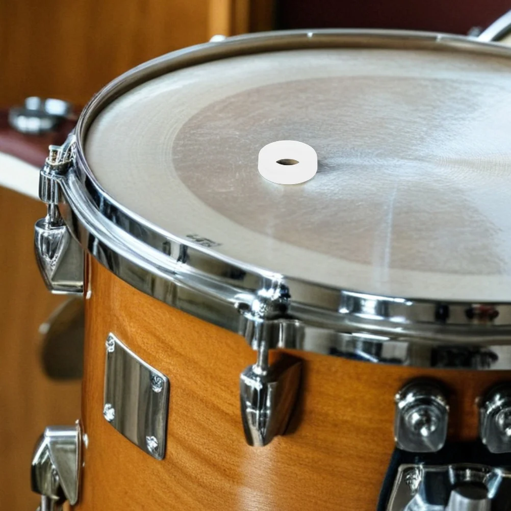 

200pcs Drum Washers White Plastic Replacement Parts For Snare Cymbal Stand Professional Durable Design Easy Installation Drum