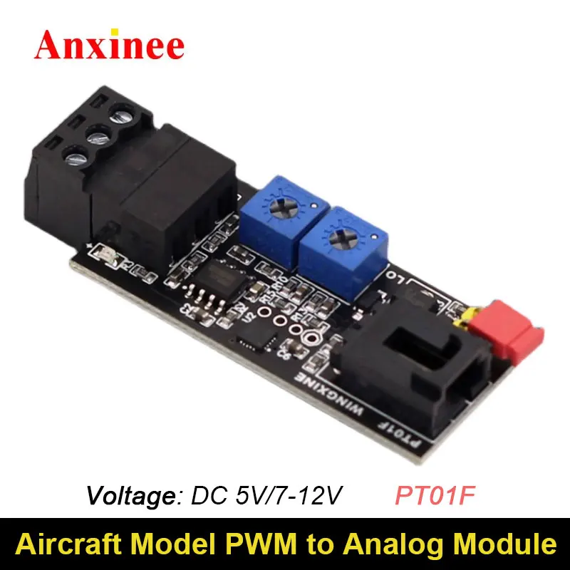 Model Airplane PWM Remote Control Signal Transferred To Brushless Controller For Speed Regulation 0-5v Analog Switching Signal