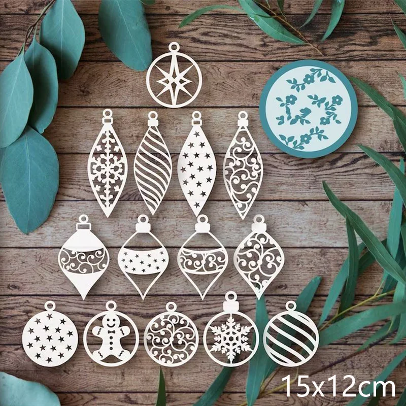 Piggy Craft metal cutting dies cut die mold New Christmas Series Scrapbook paper craft knife mould blade punch stencils dies