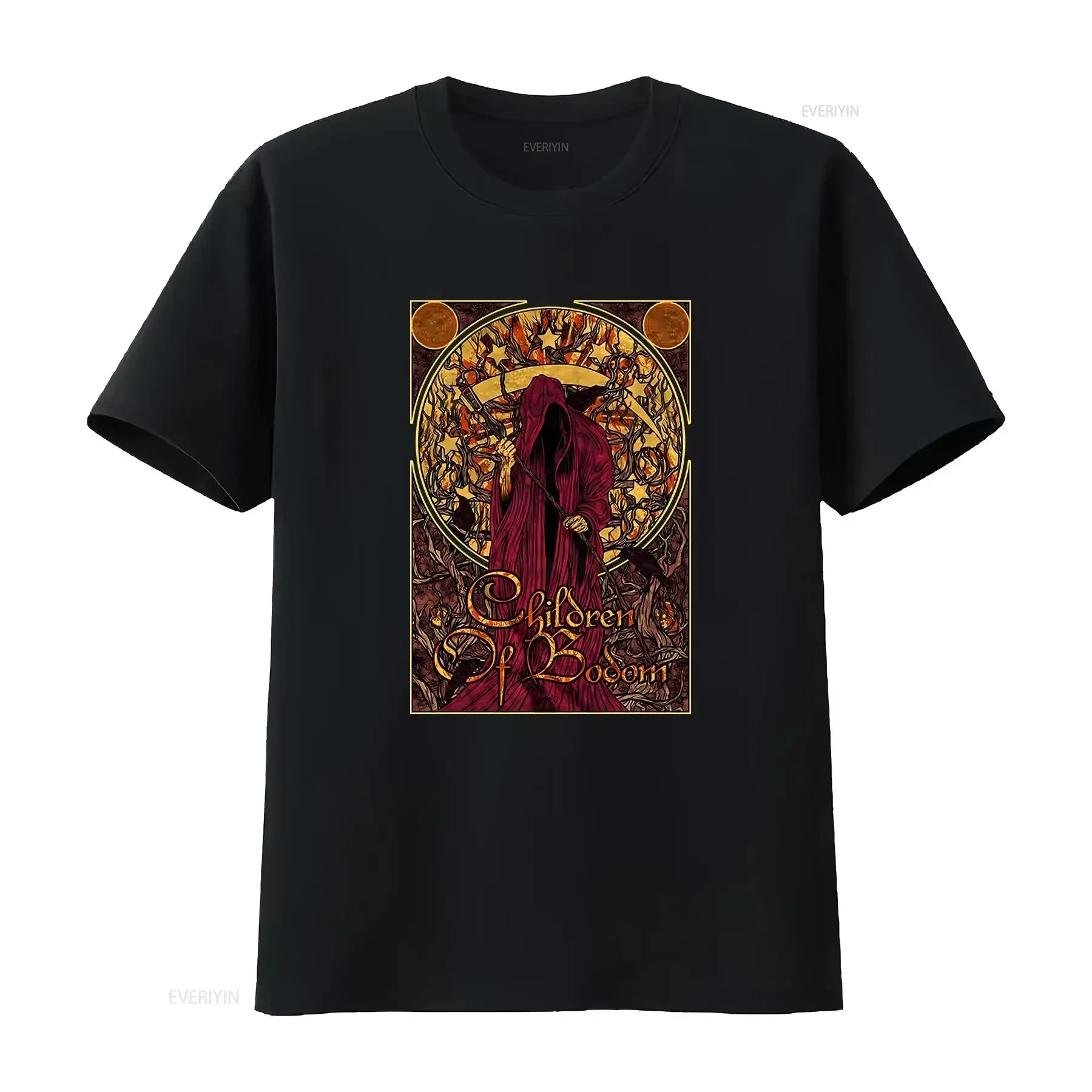 تي شيرت أطفال من بودوم نوفو ريبر بقصة ضيقة تي شيرت عتيق مصمم أزياء مغسول ملابس ممتدة برسومات أوم متعددة الاستخدامات #1