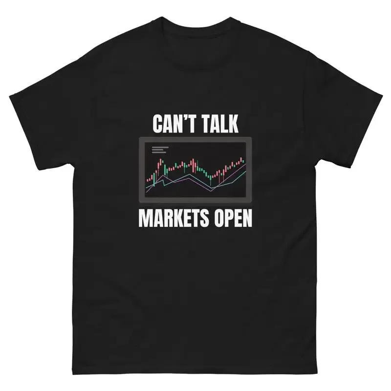 Finance shirt Markets Open shareholder value bro T funny meme gift for men