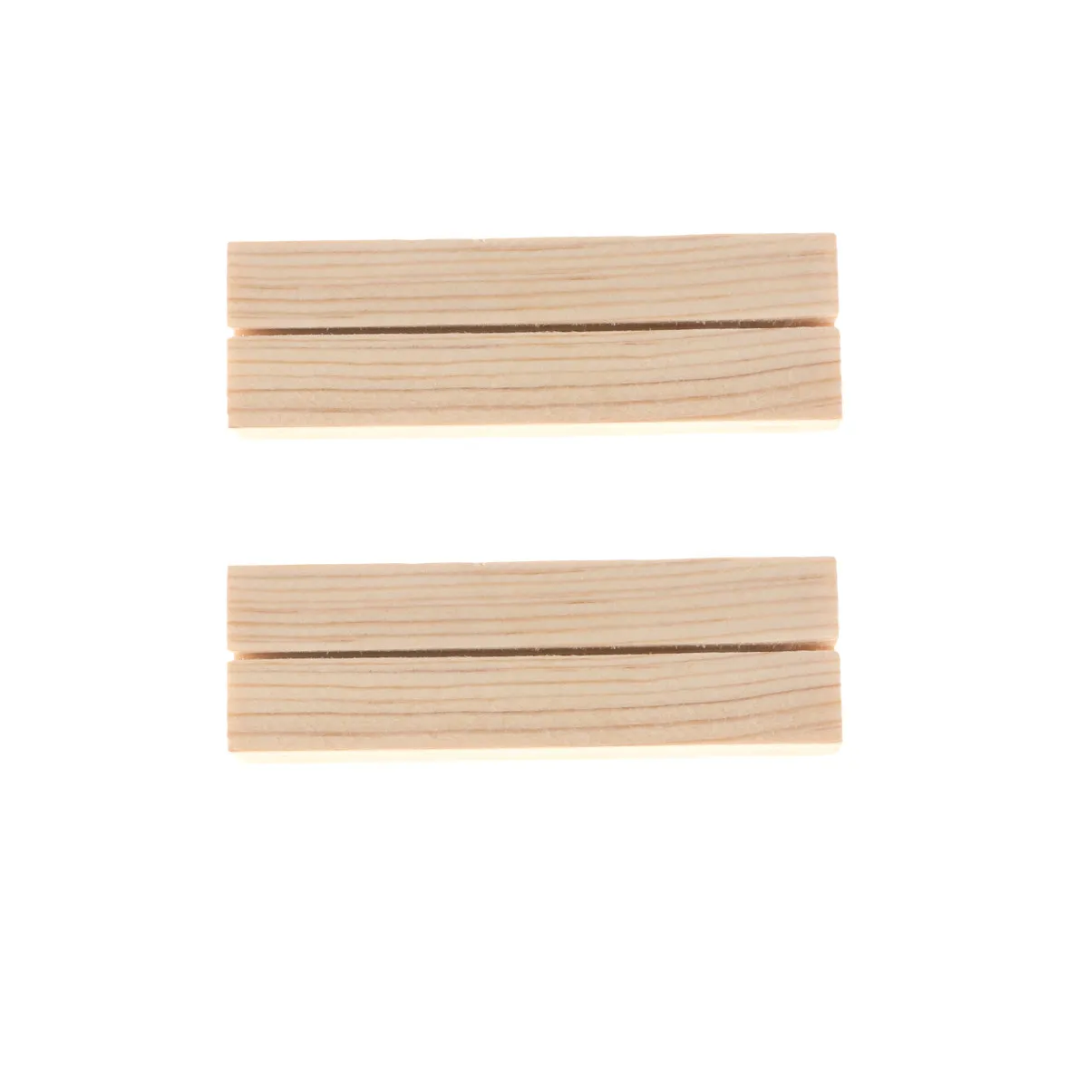 10Pcs Wooden Name Holder Rustic Wood Photo Memo Clips Stand Table Number Holder for Wedding Dinner Party Office Stationery