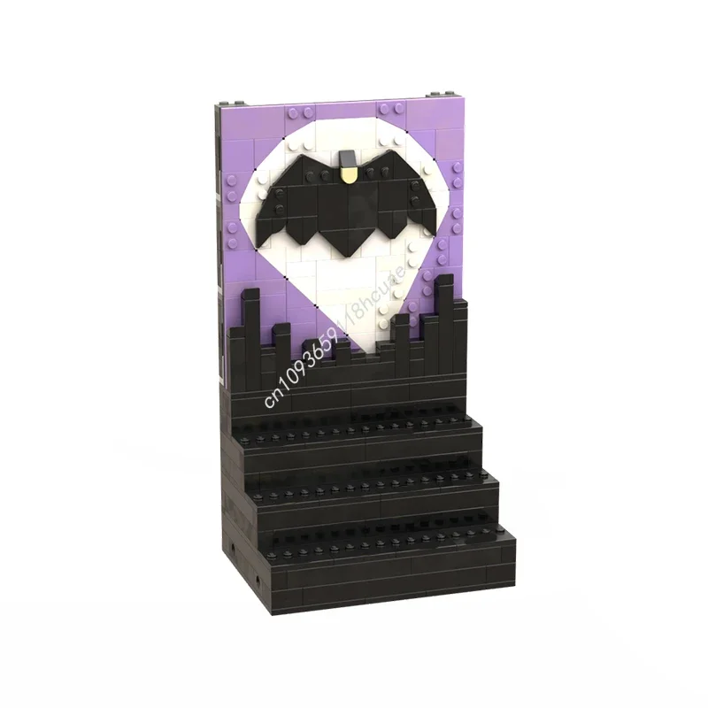 

305pcs MOC Classic Tv Minifig Display Stand Super Heroes Model Building Blocks Toys Architecture Craft Festival Gifts