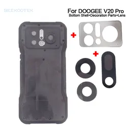 New Original DOOGEE V20 Pro Battery Cover With Rear Camera Decoration Parts And Camera Lens Cover For DOOGEE V20pro Smart Phone