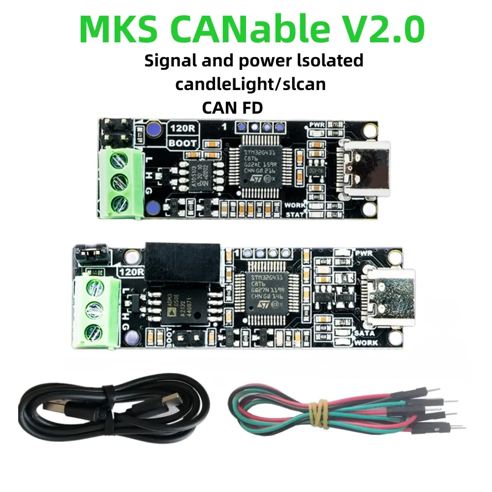 MKS CANable Pro2.0 shield USB to CAN Protocol controller adapter aSr CANbus transceiver Protocol converter serial klipper