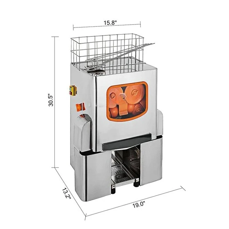 Electric Juicer For Citrus, Pomegranate, Lemon, Suitable For Shops, Bars, Restaurants, Commercial Beverages
