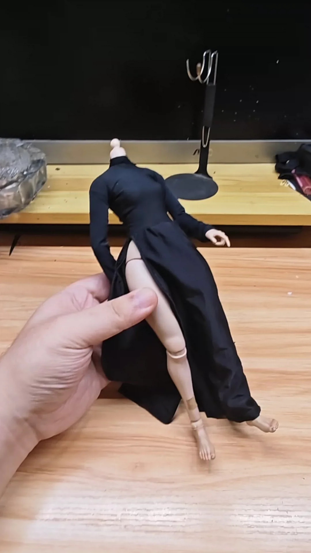 

[Без тела] Новый аксессуар для женщины-солдата в масштабе 1/6, сексуальная длинная юбка, платье для 12-дюймовой экшн-фигурки, модель «сделай сам»