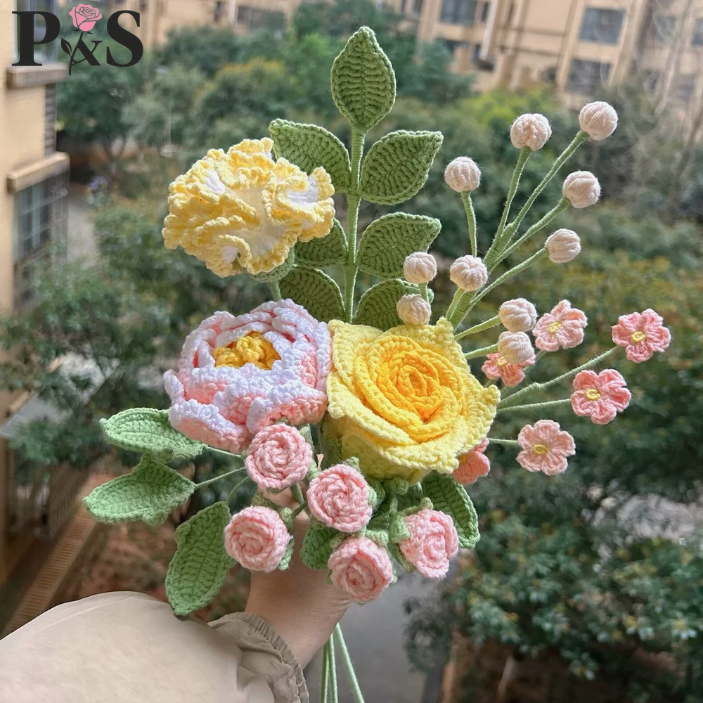 Crochet Flower Boug…