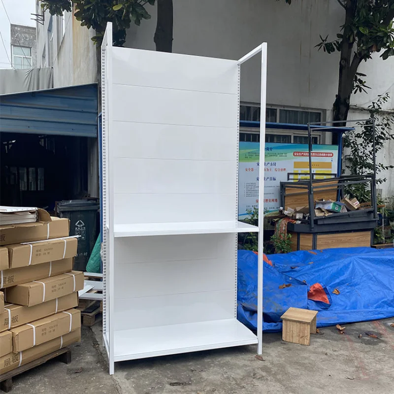 custom.Xingye Custom Heavy-Duty Iron Metal Supermarket Shelves Retail Display Rack Store Shelving Competitive Price