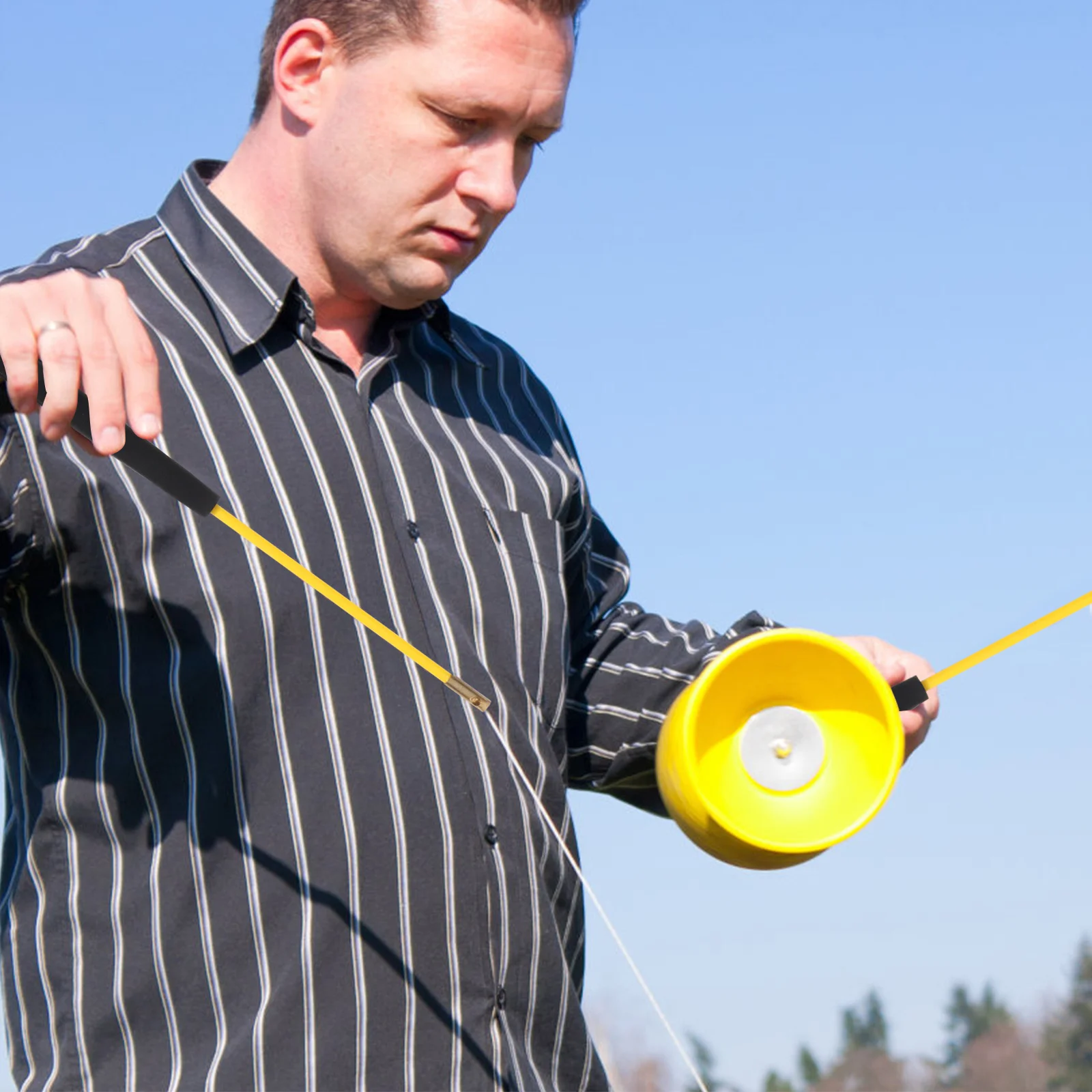 

2Pcs Reusable Diabolo Sticks Design for Skill Enhancement Comfortable Grip Long-Lasting Performance in Outdoor Play