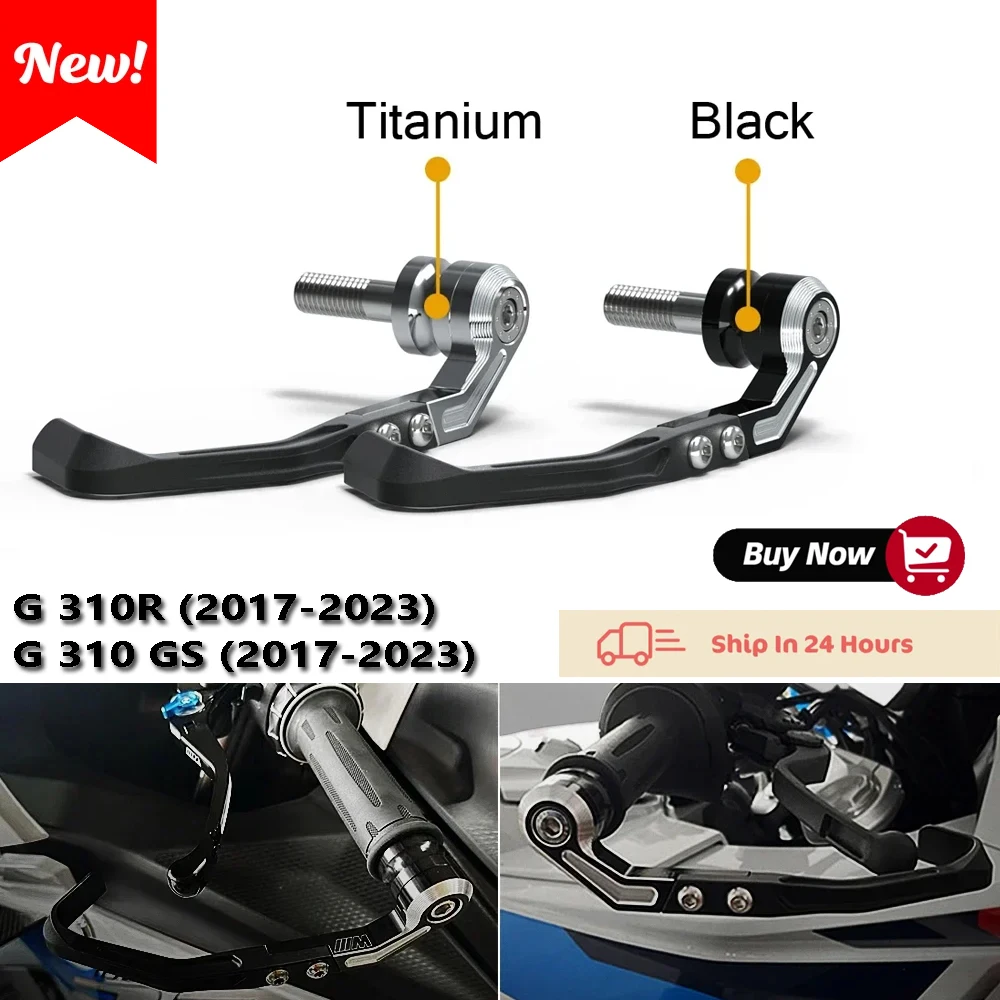 

for BMW G310R G310GS 2017-2023 motorcycle clutch brake, handle, handguard, nylon, fiberglass and CNC protector