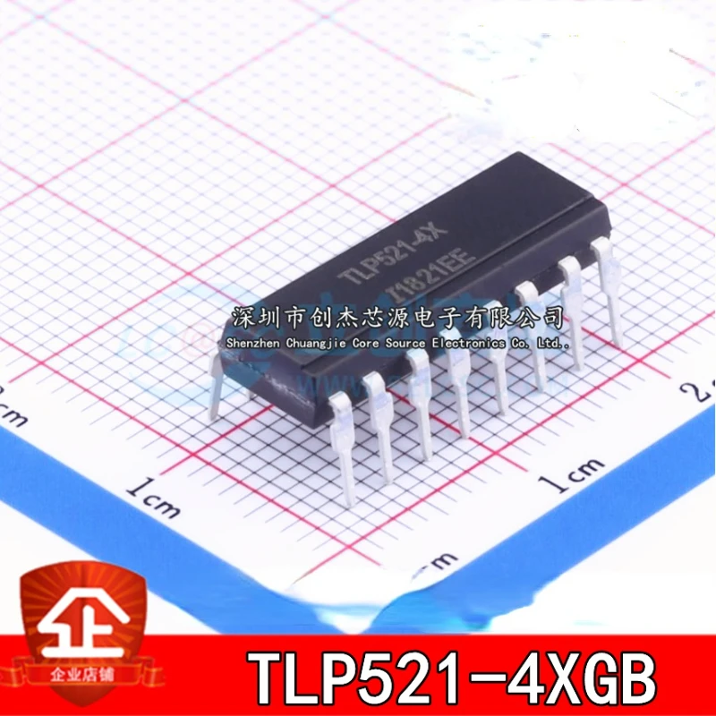 10pcs New and original TLP521-4XGB TLP521-4X DIP-16 The photoelectric coupler IC chip TLP521-4XGB DIP16 TLP521-4X