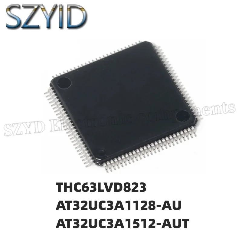 1PCS TQFP100-THC63LVD823 AT32UC3A1128-AU AT32UC3A1512-AUT