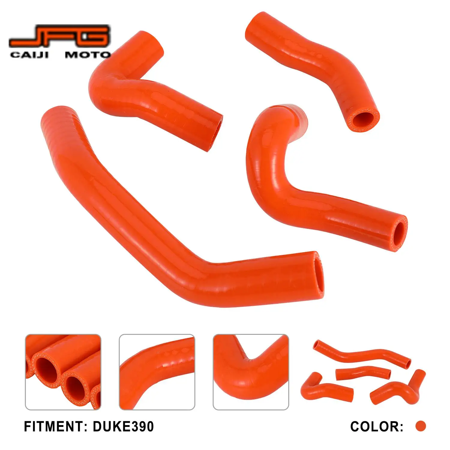 

For KTM Duke 390 Motorcycle Radiator Water pipe Slilcagel Coolant Hose Pipe Kit Hose Pipes Tube Set Ekectric Street Bike Parts