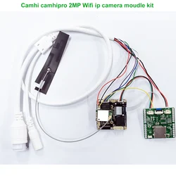 Camhipro-Caméra de surveillance IP WiFi HD 1080p (Sony IMX307), dispositif de sécurité sans fil, avec reconnaissance humaine et protocole ONVIF