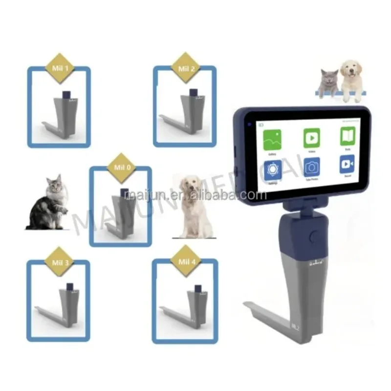 

2025/Veterinary Equipment Airway Management Anaesthetic Laryngoscope Videolaringoscope For Pet clinic hospital school