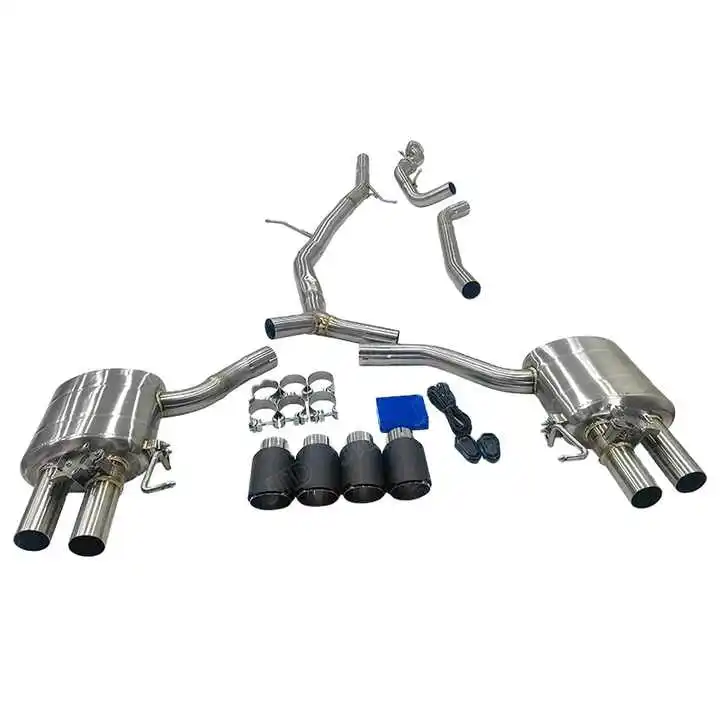 

Производительная выхлопная система, выхлопная система Valvetronic Catback для AUDI A5 45 TFSI QUATTRO 2,0, 4-колесный привод, 4 двери, 2019 г.