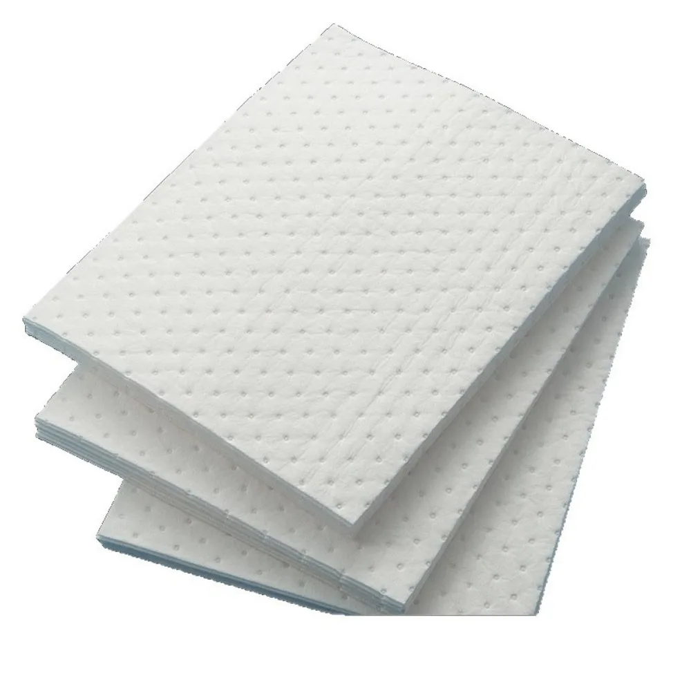 Manta Absorvente de Óleo Industrial Premium 400x50x5mm, Tapete Forte para Contenção de Derramamentos, Suprimentos de Emergência para Derramamentos em Postos de Gasolina e Plantas Químicas