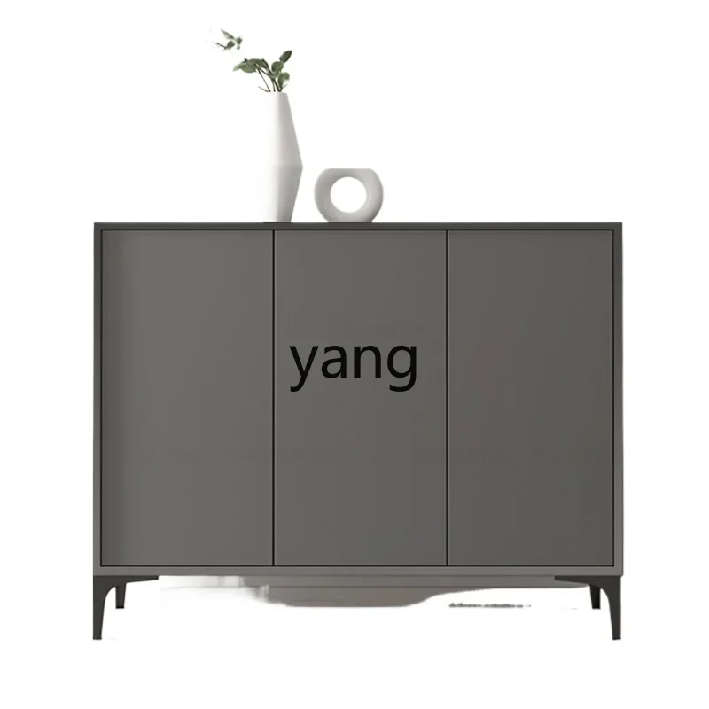 

yjq rock slab minimalist shoe cabinet household door light luxury gray entrance cabinet home storage partition