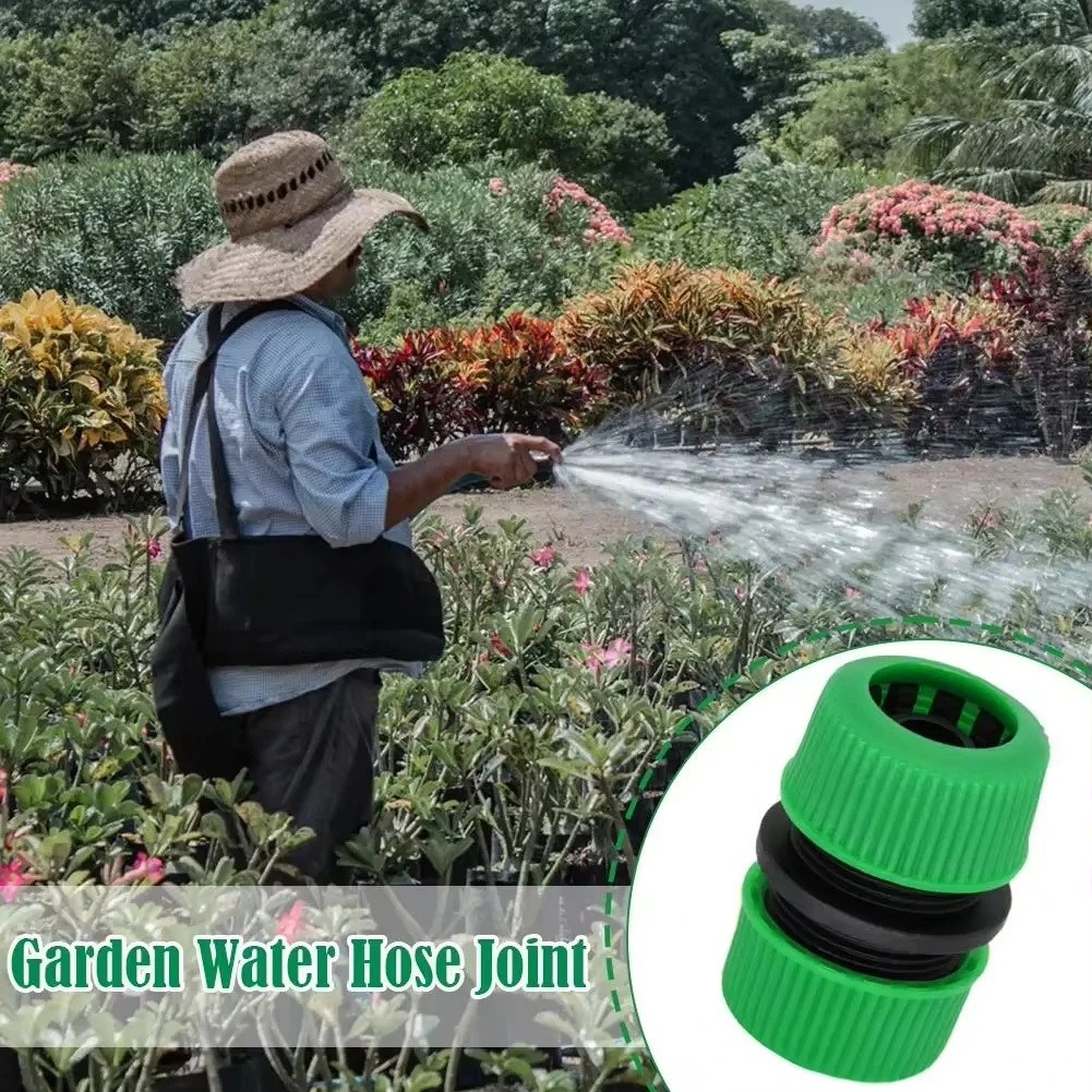 5Pcs Flexible Hose Connectors, Quick Connect Water Pipe Fittings, Water Pipe Extension Connectors, Garden Drip Irrigation
