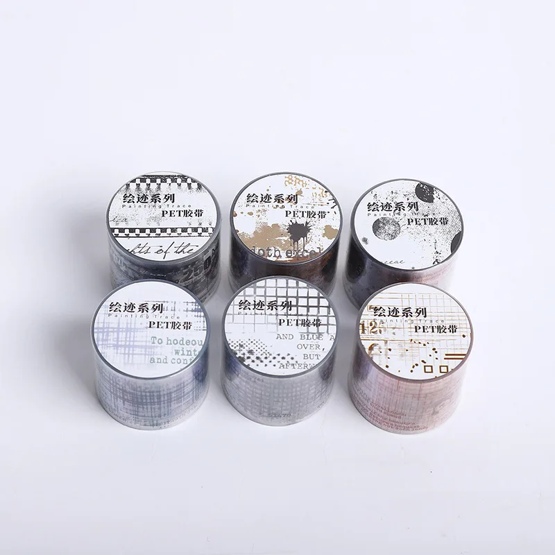 1 pz/1 lotto Nastri adesivi decorativi immagine Scrapbooking Adesivi per scrapbooking in carta fai da te