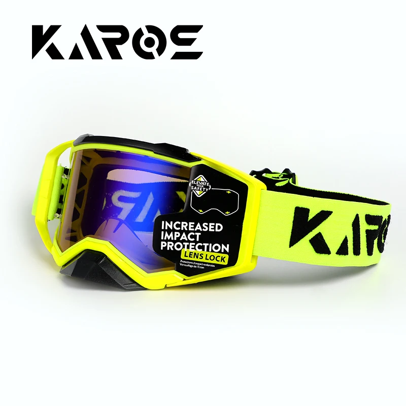 

Karos Men's Motocross Riding Goggles Motorcycle Off-road Helmet Sunglasses Ski Sports MX Racing Glasses Dirt Bike Accessories