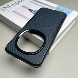 For Honor Magic 7 Pro Magic7 Lite Case Luxury Kevlar Stripe Magnetic Back Cover For Magic7 Pro Shockproof Bumper Funda