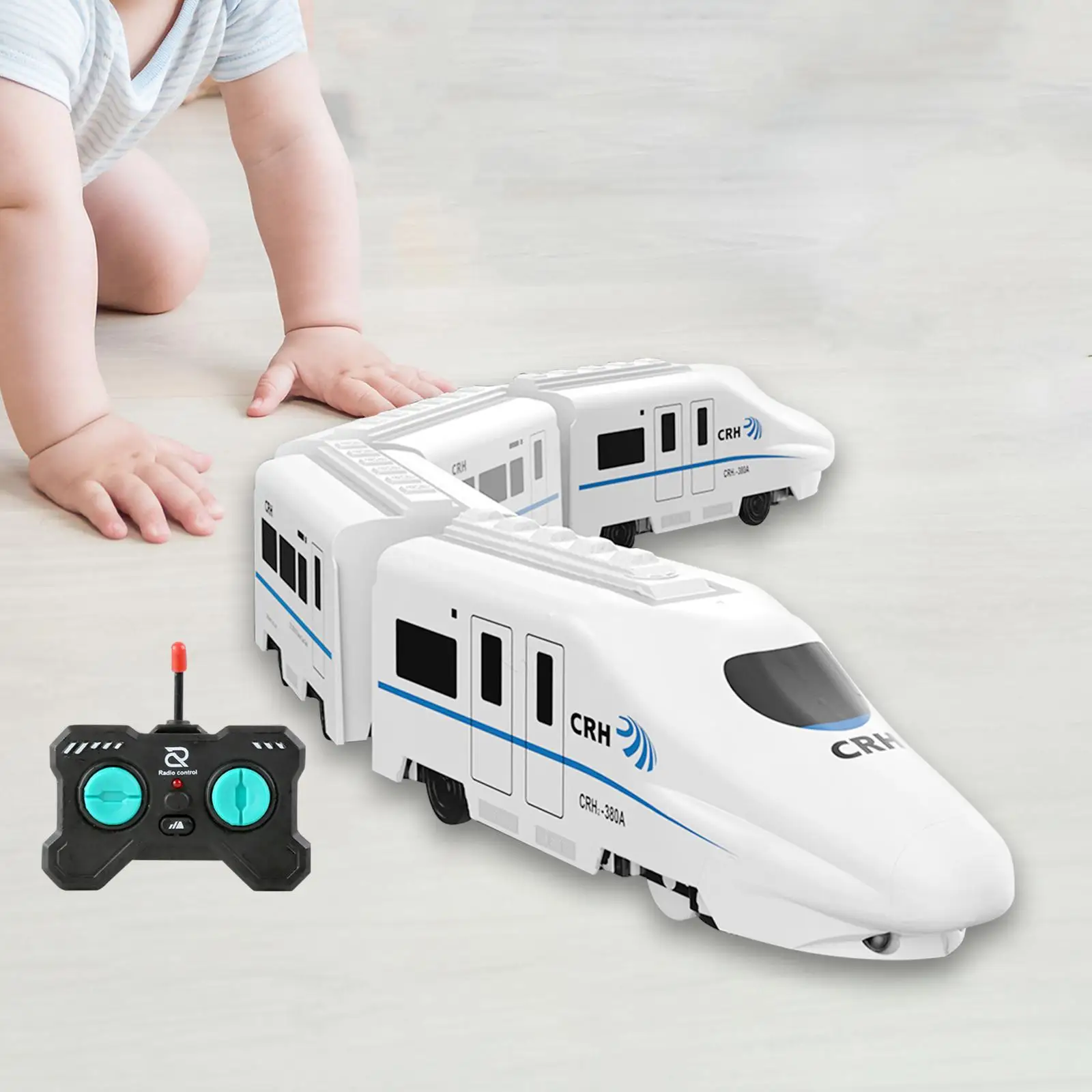 RC รถไฟความเร็วสูงของเล่น USB ขับเคลื่อน RC รถไฟของเล่นสําหรับของขวัญวันเกิด