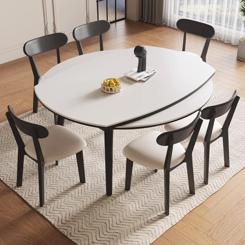 Italiano Lounge Dining Table Modern Simple Scratch Protector Makeup Dining Tables Mobile Small Apartment Esstische Furnitures