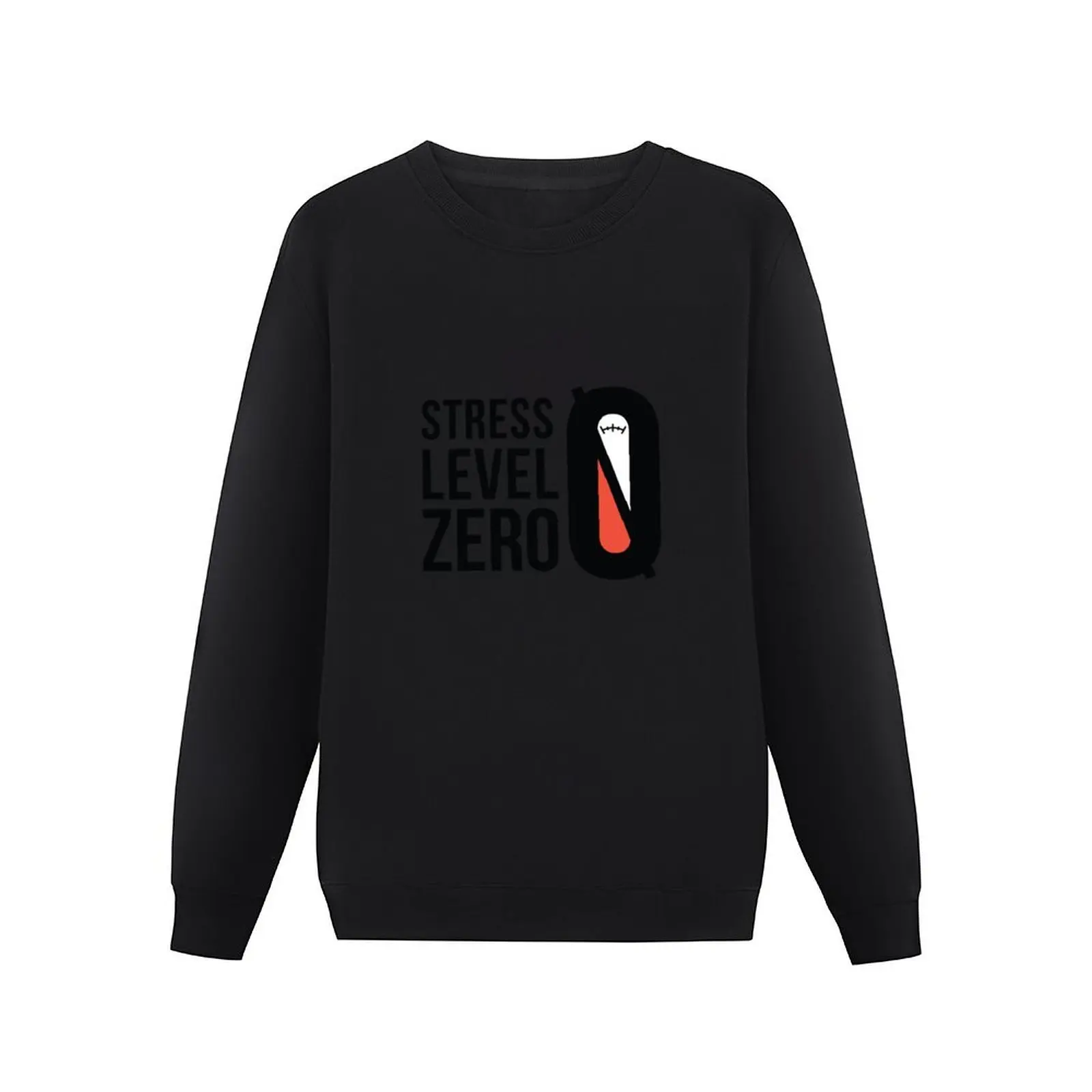 Stress Level Zero w/ Logo - Black Text Pullover Hoodie fashion men autumn clothes men sweatshirt