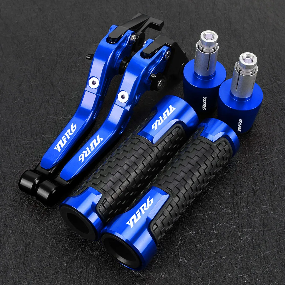 

Motorcycle Accessories For YAMAHA YZF R6 YZFR6 YZF-R6 2005-2016 2015 2014 2013 R6 Brake Clutch Levers Handlebar Hand Grips Ends