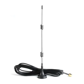 Dual Band 2.4GHz 5.8GHz WIFI Antenna 7dBi Magnetic Base Aerial RP SMA Male with 3M Extension Cable for Router Signal Booster