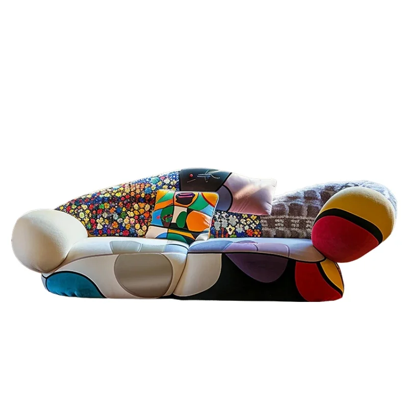 Memphis Dopamine Aesthetic Sofa High-end Art Furniture International Hall A7