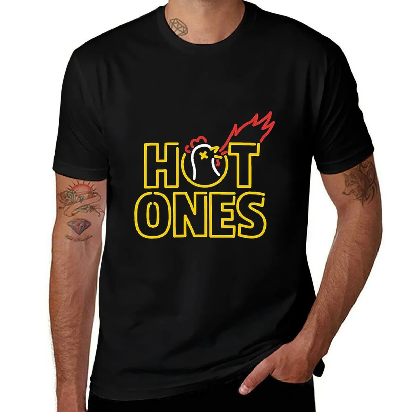 

Hot Ones T-Shirt Plus Size Loose Fit T-Shirt