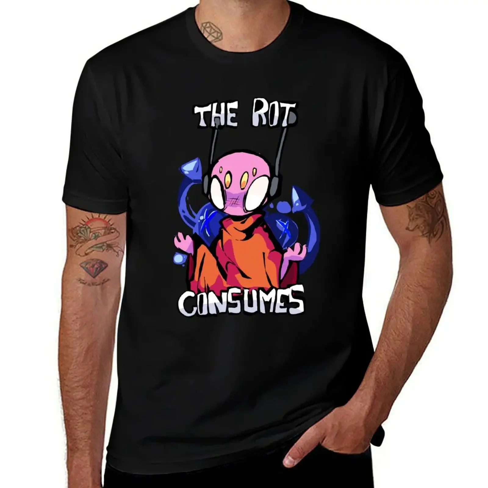 

The rot consumes Five pebbles T-Shirt luxury designer cute clothes shirts men