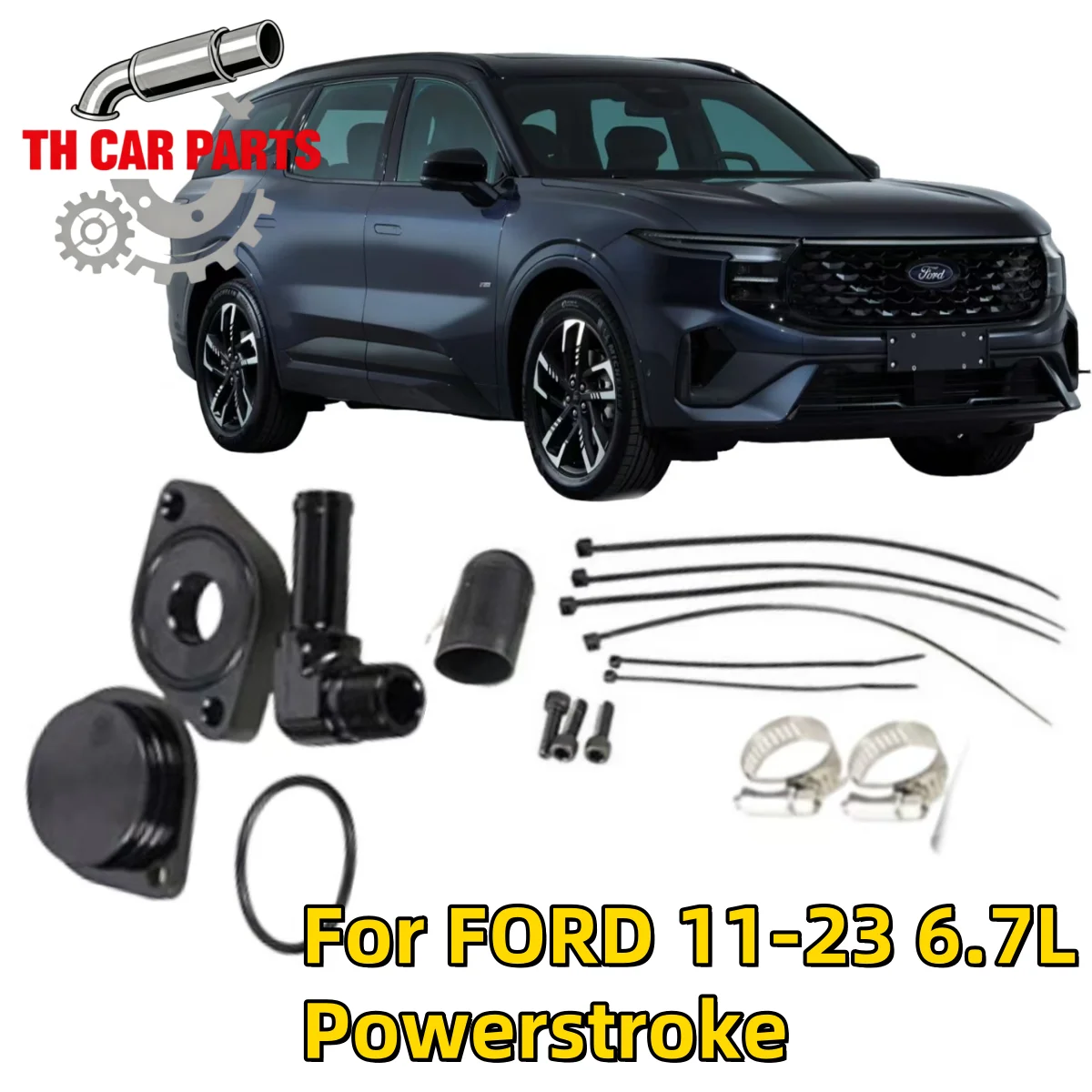 

Комплект для двигателя CCV PCV для FORD 2011-2023 6.7L Powerstroke (вентиляция картерных газов)