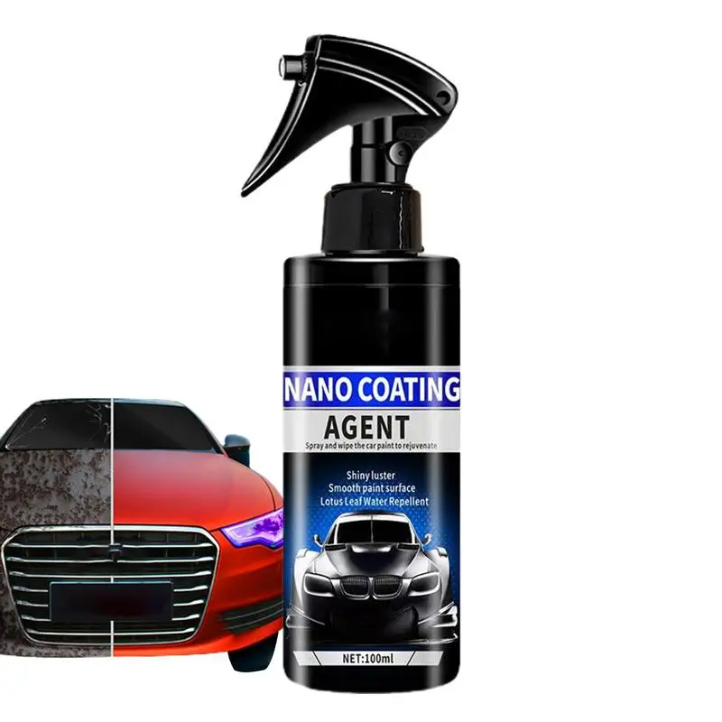 

Car Polish Ceramic Coating 100ml Auto Scratch Repairing Nano Spray Fast Fine Scratch Repair Agent For Motorcycle RV Convertible