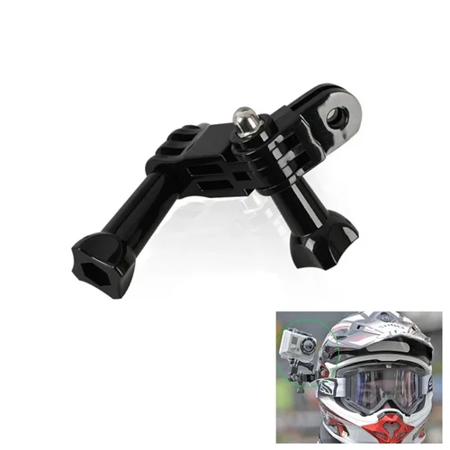 Imagen 2 del producto Nuevo kit de accesorios de montaje lateral adhesivo curvo para Sony Action Cam HDR AS20 AS15 AS100V AS30V AZ1 AS200V FDR-X1000V accesorios