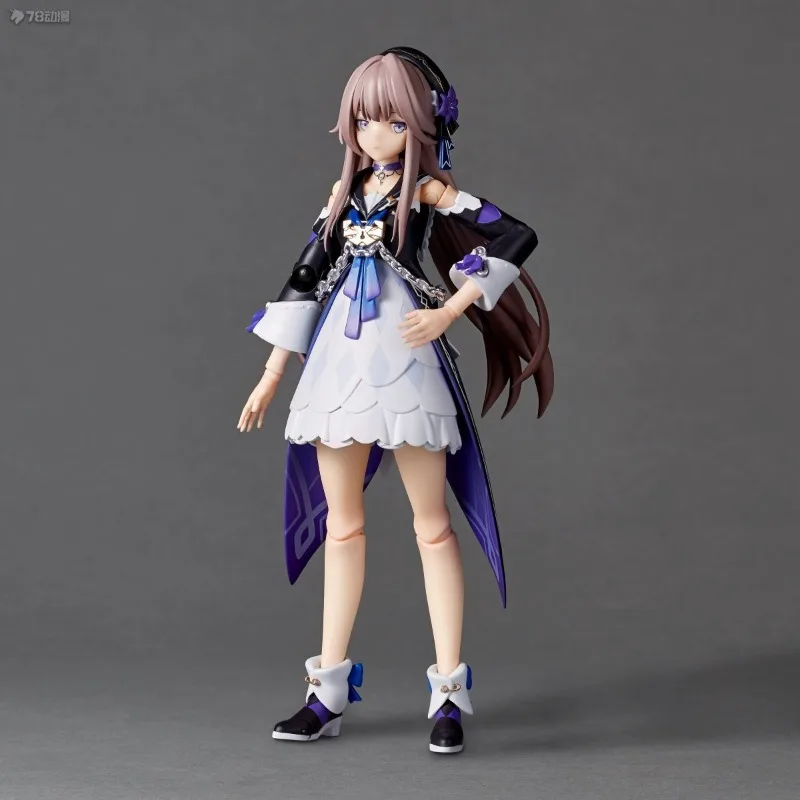 โHonkai Star Rail/miHoYoโ Herta Movable Action Figure Cute Kawaii Origina KAIYODO Anime Statue Model Doll Collectible Toy Gifts