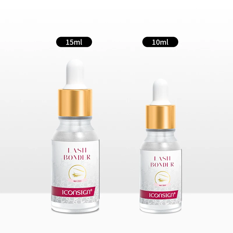 

10ml Super Bonder Fixing Agent for Eyelash Extension Glue Clear 15ml Fixation Bonder False Lash Adhesive Makeup Curing Liquid