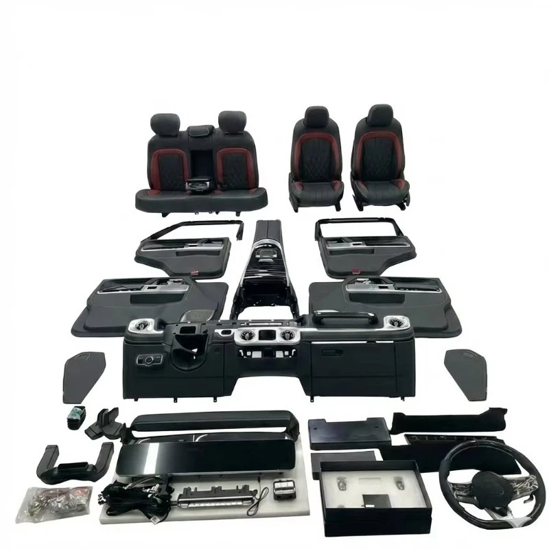 Interior Upgrade Kit for G Class 2002-2018 Retrofit to 2025 Style Dashboard Assembly With Dual Screen