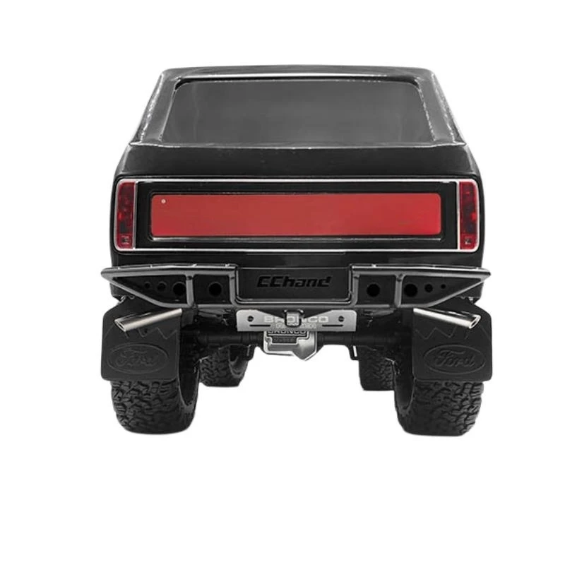 Tanque De Combustível Simulado De Metal E Tubo De Escape, Modificação De Atualização, R, C, Rock Crawler, Caminhão, Trax, TRX4, Ford, Ranger, XLT, 1:10