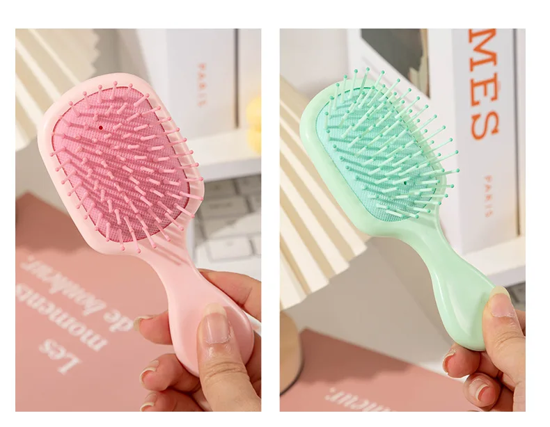 1pcs Mini Portable Massage Cute Cartoon Air Cushion Anti Screw Hair Brush Comb Hair Styling Tool Special for Real Hair Wigs