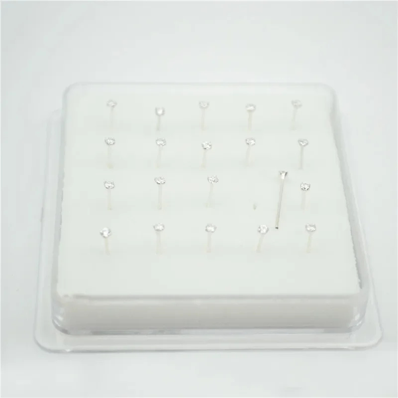 

Кольцо в носу из стерлингового серебра 925 пробы, кристально чистый CZ, 2 мм, драгоценный камень, прямые корейские серьги, ювелирные изделия для пирсинга носа