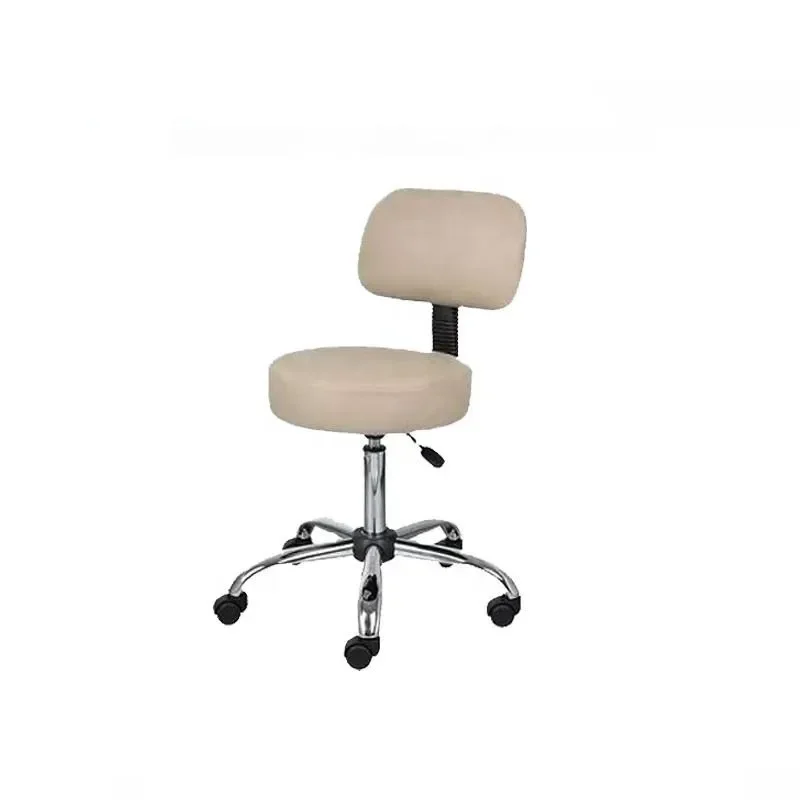 Professional Hydraulic Barber Chair with Reclining Backrest and 360 Degree Swivel Base Smooth Rolling Casters for Hair Salon
